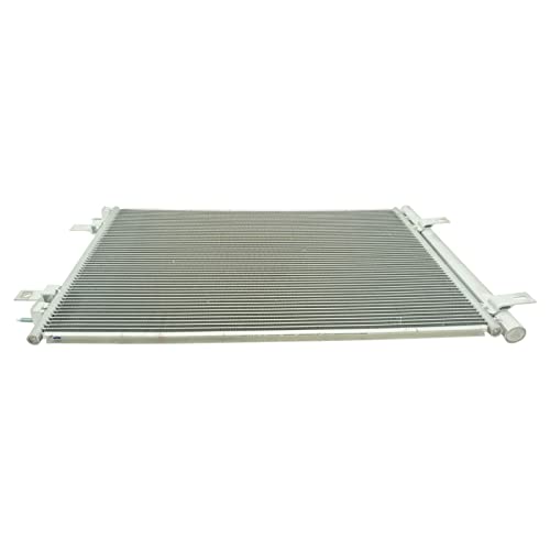 Image of TRQ A /C Condenser and Receiver Drier Assembly Compatible with 11-16 Ford F-250 Super Duty V8 6.2L 11-16 F-350 Super Duty V8 6.2L F-450 V10 6.8L F-550 V10 6.8L
