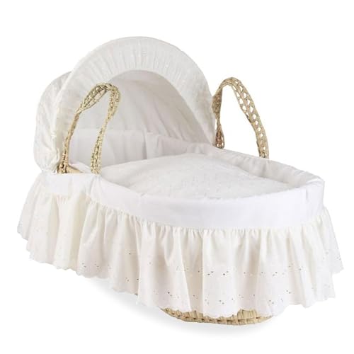 Clair de Lune Moisés Broderie Anglaise Palm Moisés 75 x 28 cm