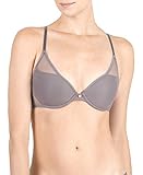 Natori's Women Highlight Contour Underwire Bra (Gunmetal, 32D)