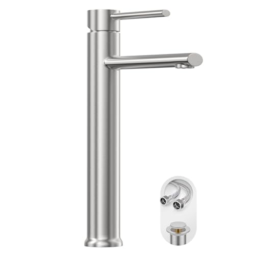 Phiestina Brushed Nickel Vessel Sink Faucet NS-SF03-V-BN