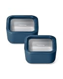 Caraway 2-Piece Glass Food Storage Set with Lids