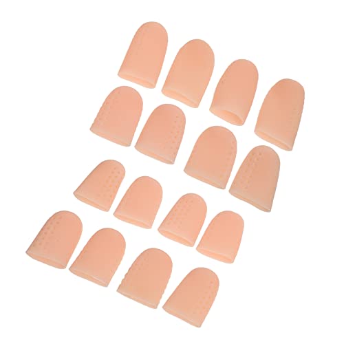 FRCOLOR 1 Box Finger Protection Cover Yellow Fingertip Cover Finger Cracking Cover Finger Cots