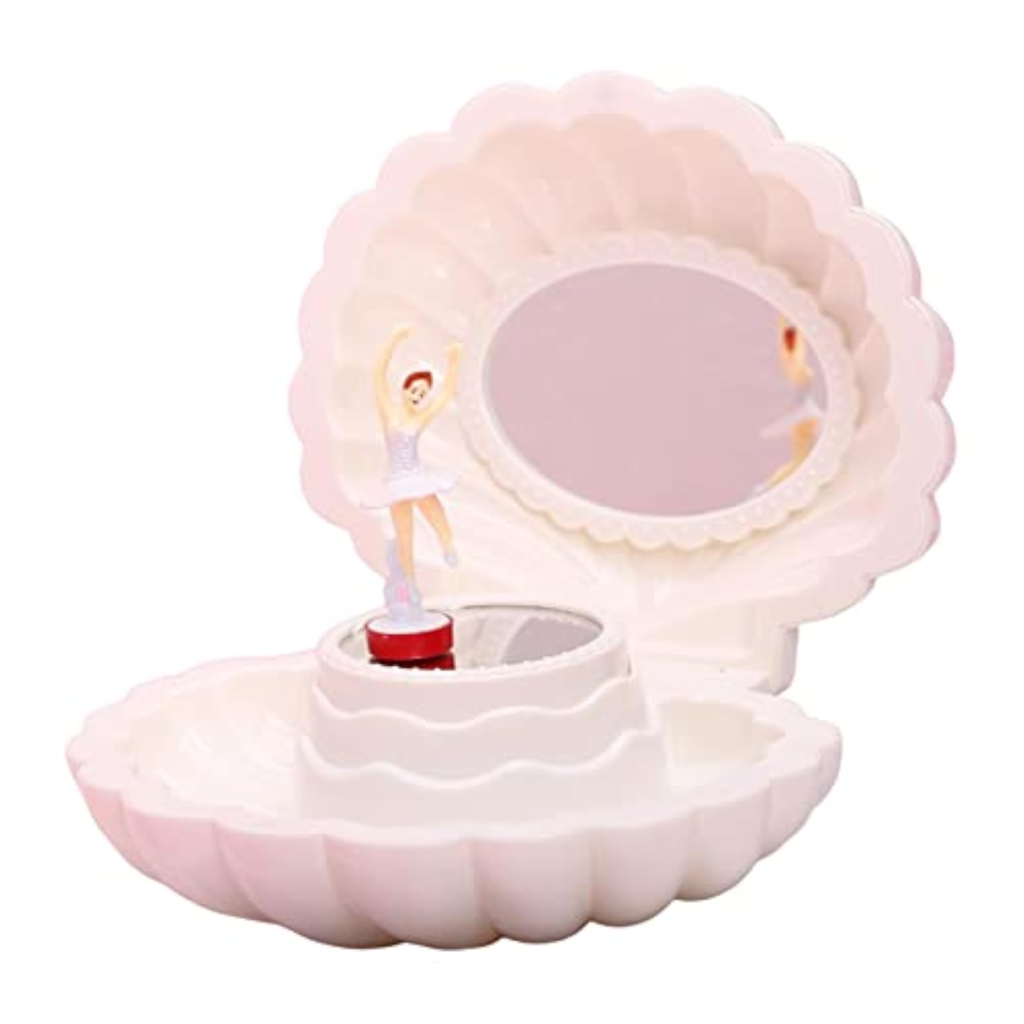 BNF® Small White Jewelry Storage Box, Elegant Display Case