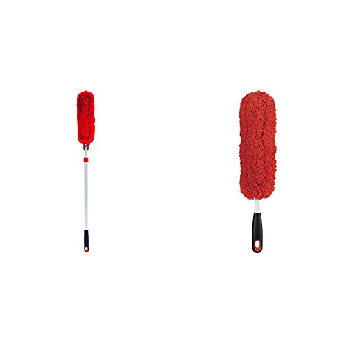 OXO Good Grips Microfiber Extendable Duster & Good Grips Microfiber Hand Duster