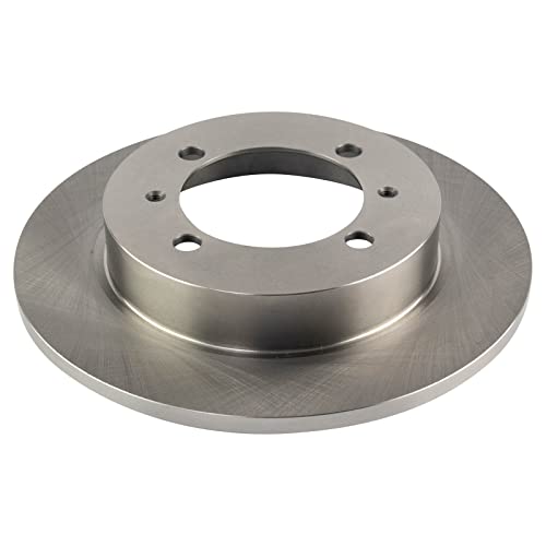 Image of TRQ Rear Brake Pad and Rotor Set Semi Metallic Rotors Compatible with 2004 Volvo S40
