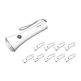 【10個セット】 東芝 TOSHIBA LED懐中電灯 KFL-32N(W) 防滴構造 ハンドストラップ付き ハンディライト 単3形：2本（乾電池別売） [ 防災 アウトドア ]