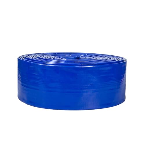 Manguera de descarga de agua plana, Manguera de descarga Layflat for bombas agua sumergibles varios tamaños(20m,8-inch)