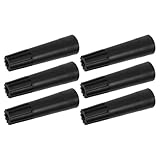 GRADENEVE モップコネクタ ねじ込みチップ 延長ポールアダプター 家庭用掃除用品 窓掃除用スクイジー対応 6個セット