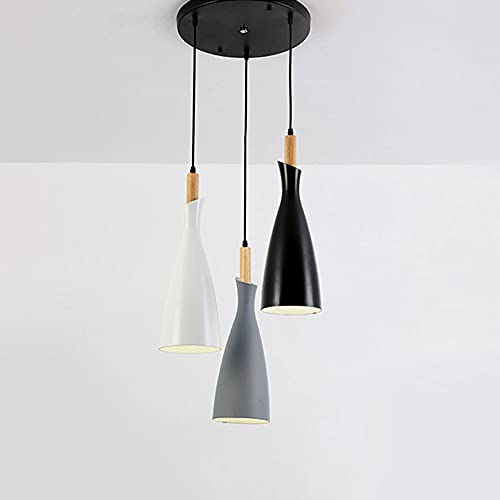 Lampe à suspension moderne grise pour une ambiance chaleureuse de café