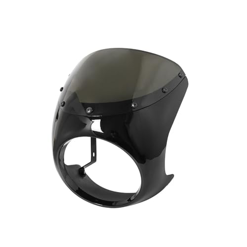 Carénage de pare-brise moto 7 pouces pour réduire les turbulences et protéger le phare du Sportster