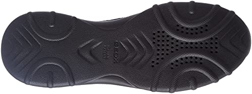 Geox D Alleniee C, Sneakers Donna, Nero (Black)