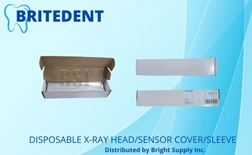 X-RAY Sensor Sleeve 8''X 1 5/8'' (Size 2) Clear (2000 pcs)