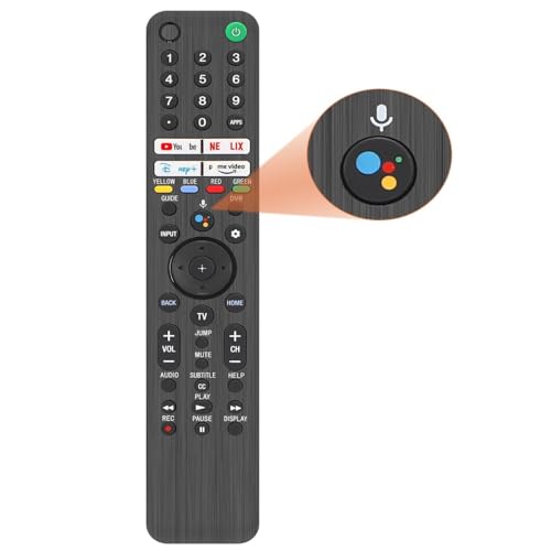 Controle remoto RMF-TX520U para todos os Sony Bravia/Smart TV, para XBR/KD/XR Series X80J, X85J, X90J, A80J, X80CJ