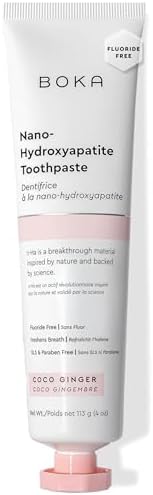 Boka Toothpaste - Fluoride Free Toothpaste, Nano Hydroxyapatite Toothpaste