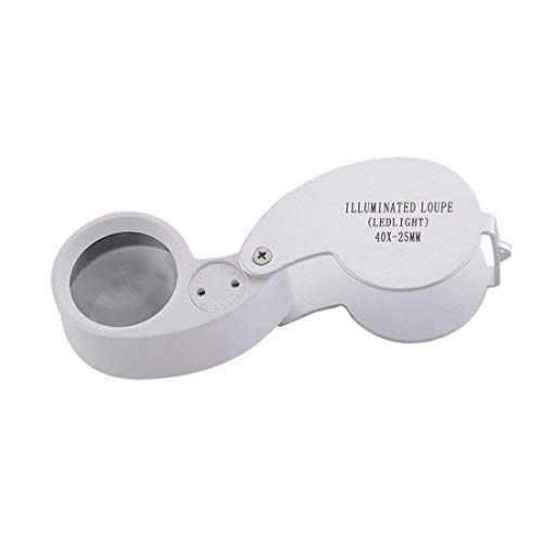 Image of DIY Crafts Pack of 1 Pc, Design No # 1, Mini Microscope Jewelers Eye Loupe Magnifier Magnifying Glass Loupe Glass Watch Repair Polycarbonate Loop (Pack of 1 Pc, Design No # 1)