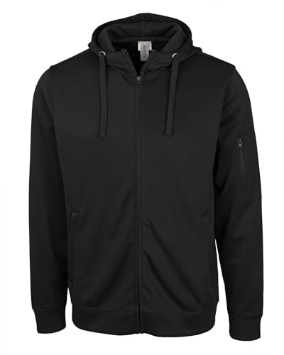 Clique Men's Lift Performance Full Zip Hoodie by Clique - Used condition - Image 2