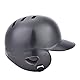 Baseball-Schlaghelm, Atmungsaktiver Schaumstoff-Innen-Softball-Helm mit Riemen, Sportschutzausrüstung Erwachsene, Kinder, Teenager, Sporthelm (Schwarz)