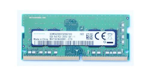Image of 8GB DDR4 2666MHz Laptop RAM PC4-21300 (PC4-2666V) 260-Pin SODIMM 1Rx8 Single Rank 1.2V Notebook Memory Module Replacement for Part M471A1K43DB1-CTD