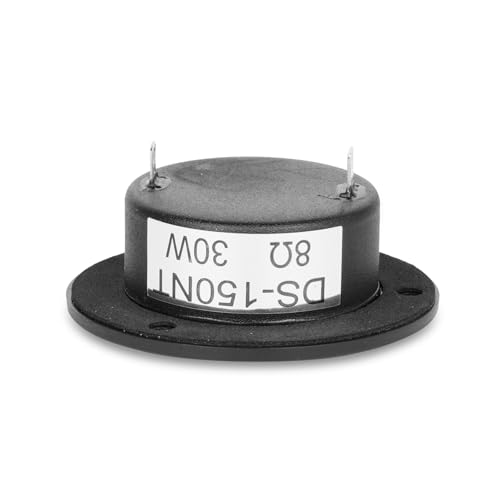Image of Black Silk Dome Tweeter 2.75 Inch 8 Ohms Neo Magnet 30W HiFi Tweeters for Bookshelf, Tower and Center Speakers, Hi-Fi Systems (2 Pcs)