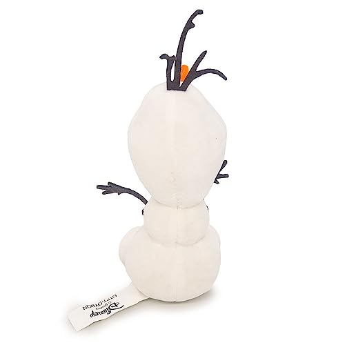 Buckle-Down Disney Dog Toy Frozen Olaf Surprised Sentado Pose Brinquedo de Pelúcia