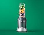 Nutri Bullet NB50100C Pro 1000 Single Serving Blender (1000W) 7 Piece Set, Dark Grey/Light Grey Skirt
