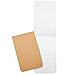 Paper Junkie 12 Pack Small Pocket Notepad, Kraft Paper Cover To Do List Notebook, Memo, Top Bound, 64 Lined Pages Each (2.7x4.5 In)