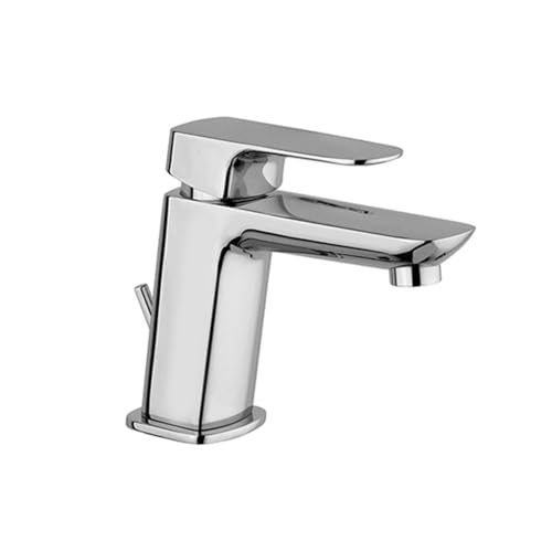 Miscelatore Paini Monoforo Lavabo Scarico Automatico 1”1/4 Art. 09CR211 Serie Nove Cromo