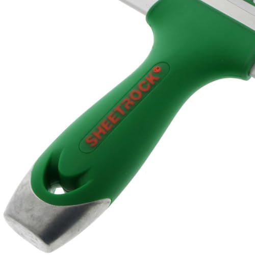 USG Sheetrock Tools 8" Classic Stainless Steel Drywall Taping Knife, Professional Drywall Finishing Knife with Soft Grip Handle, Tapered Neck, Enlarged Hammer End by Sheetrock - Used condition - Image 5