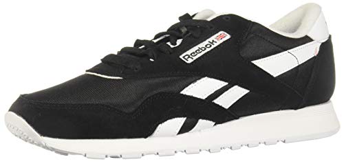 Amazon.com | Reebok Classic Cl Nylon Trainers Men Black - 6 - Low Top  Trainers Shoes | Fashion Sneakers