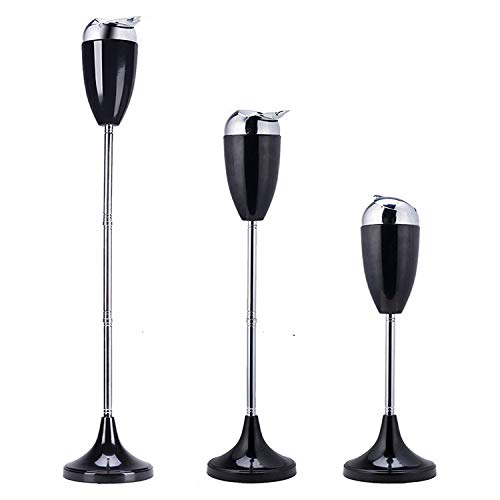 RELIANCERFloorStandingAshTraywithLidAdjustableHeightfrom215