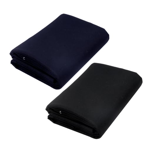 Image of Abhi Fashion Men's Cotton Formal Unstitched Combo Trouser Fabric For Men (Pack Of 2)