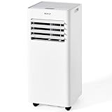 AOXUN 2.6kW スポットクーラー スポットエアコン 移動式 クーラー 工事不要 置き型 10畳 コンパクト 24Hタイマー 冷風 送風 除湿 ポータブルエアコン ポータブルクーラー キャスター付き