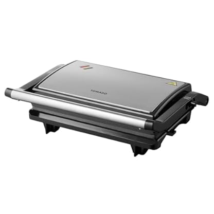 Tomado TGC2001S - Kleiner Kontaktgrill - schwarz/edelstahl - 750 Watt – Bild 5