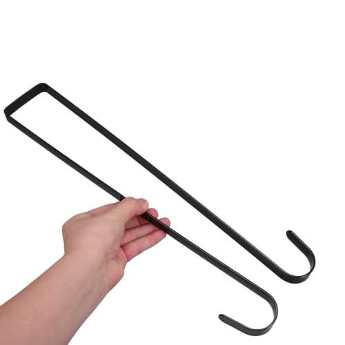 Soporte de guirnalda para puerta navideña: pack ideal de ganchos decorativos 5