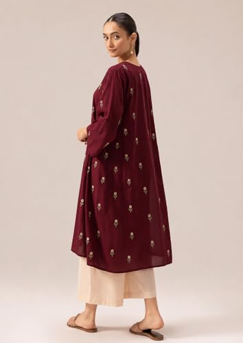 Image of ANNI DESIGNER Viscose Blend Kurta for Women | Kurti Set Woman | Kurta with Palazzo | A Line Printed Co Ord Outfit | Cord Ethnic Suit | Indian Office Party Traditional Clothing Fashion Premium Look
