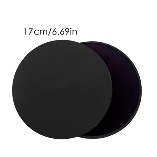 Exercise Sliders – 2 Basic Sliders, Fitness Slider Disc for Yoga Feet | Exercise Slides Discs Fitness Sliders Two Sided Sliders Exercise Sliders - Image 6