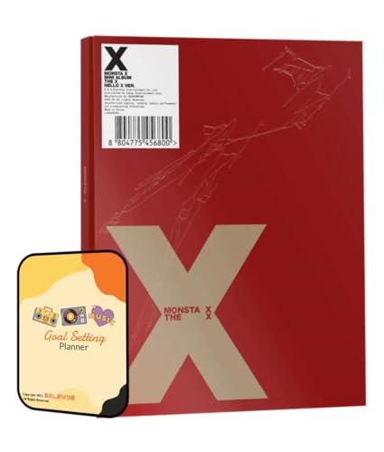 THE X MONSTA X Album [HELLO X VER. (Standard ver)]+Pre Order Benefits+BolsVos...