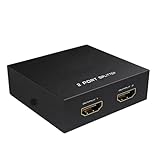 Flexibilité de sortie polyvalente : En utilisant ce répartiteur 1 entrée 2 sorties, les utilisateurs étendent facilement leurs capacités d'affichage. Ils peuvent ainsi accéder simultanément à des applications de travail sur un écran et à du streaming de divertissement sur l'autre, optimisant ainsi l'efficacité et le plaisir au quotidien.