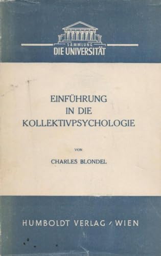 Einführung in die Kollektivpsychologie
