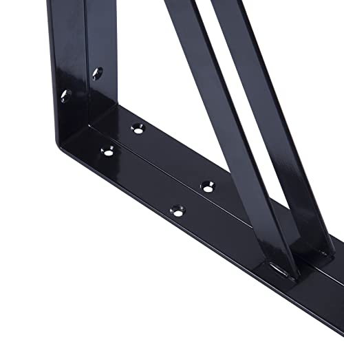 Neodrop ND-0812BSB 8-Pack 12 Inch Heavy Duty Shelf Brackets thumb #3
