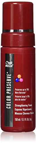 Wella by Wella Color Preserve Strengthening Foam for Unisex, 5.1 Ounce
