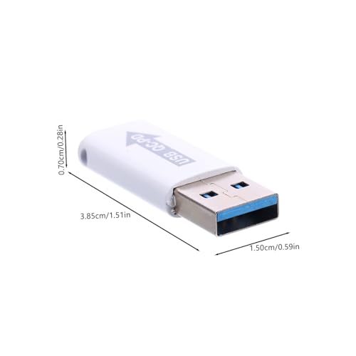 Convertidor Adaptador USB Tipo C UKCOCO con soporte de carga rápida resistente. 6