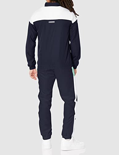 Lacoste mens Sport Diamond Taffeta Regular Fit Color Block Tracksuit2