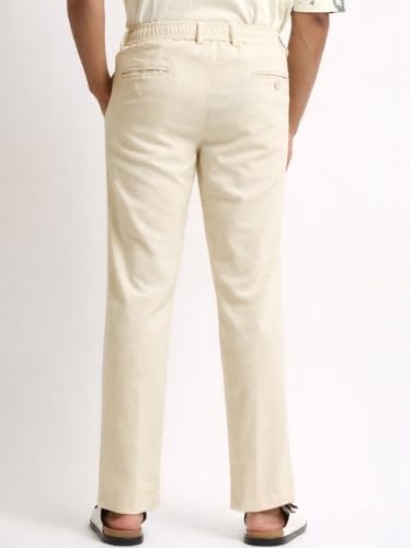 Image of Maniac Mens Gurkha Solid Cotton Trouser