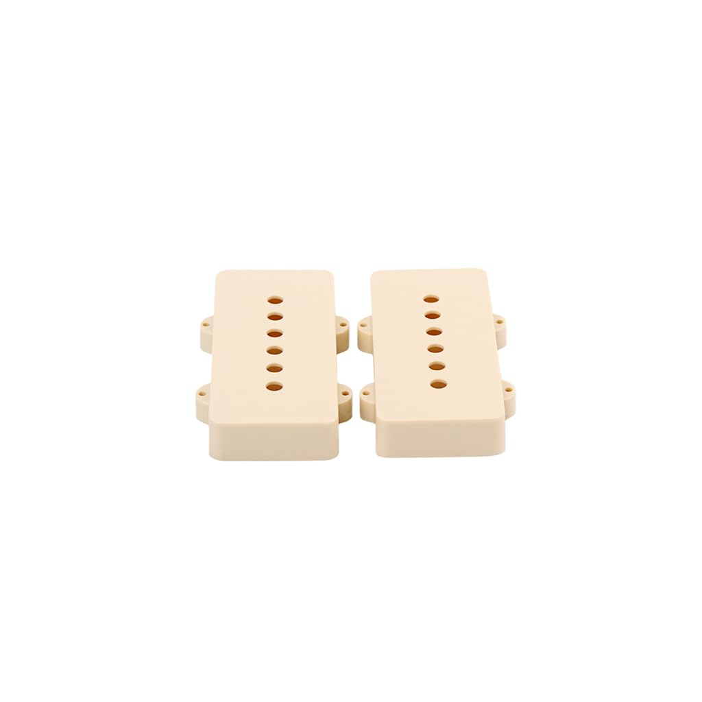 RuiJOTWAT Guitar Soapbar Pickup Covers/P 90/Ivory Set - Image 4