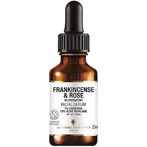 Amphora Aromatics Frankincense & Rose Bakuchiol Face Serum 25ml Cover