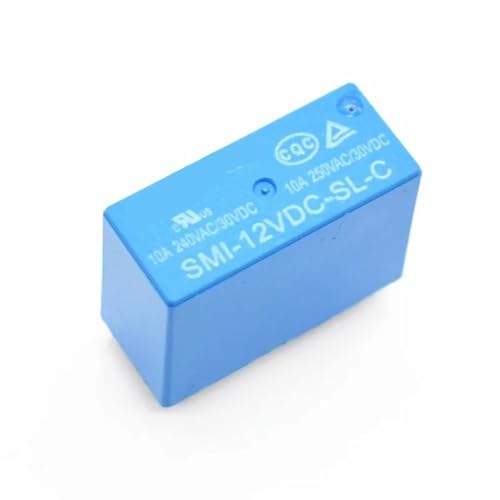 Relais de puissance SMI-12VDC-SL-C 12V commutation stable 10A