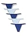 Produktbild Amazon-Marke: Iris & Lilly Damen G-String mit Spitze, 5er-Pack, Mehrfarbig (Twilight Blue/Cashmere Blue), L, Label: L