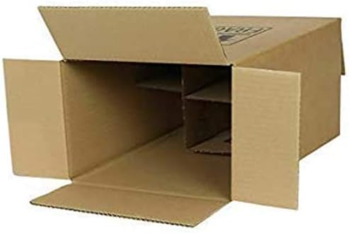 750ml 6 Bottle Wine Box With Dividers - Wine Box, Cardboard Box | Made - View #6