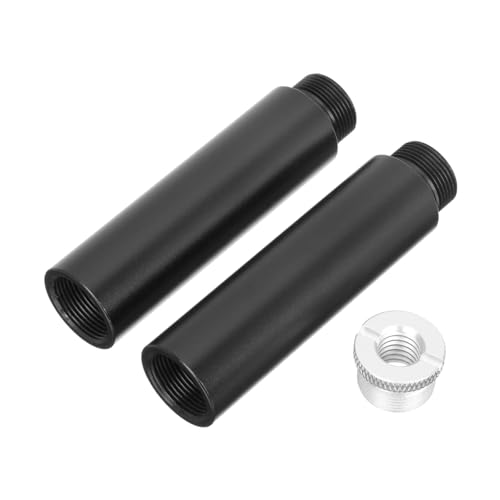 Milisten Extensor Soporte Micrófono Tubo Aleación Aluminio Ligero Resistente para Brazo Suspensión y Micrófono Prolongador para Grabación Streaming